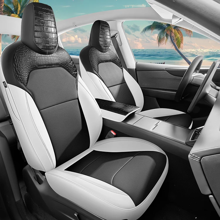 Custom Fit Tesla Model Y Juniper sædebetræk