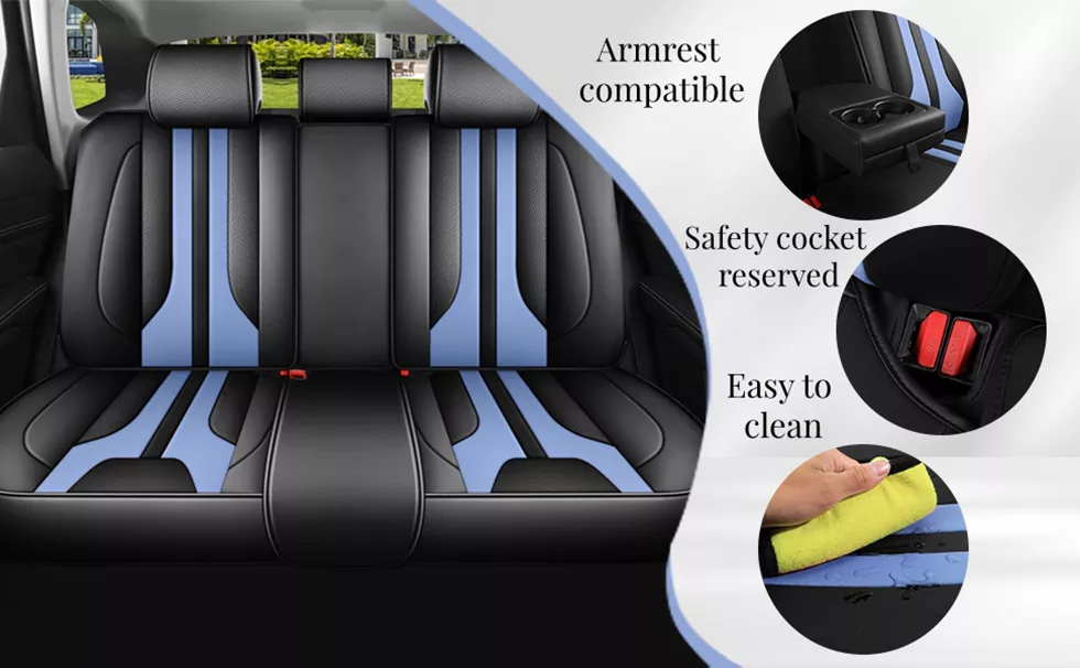 Waterproof Full Coverage Leather Universal Seat Cover